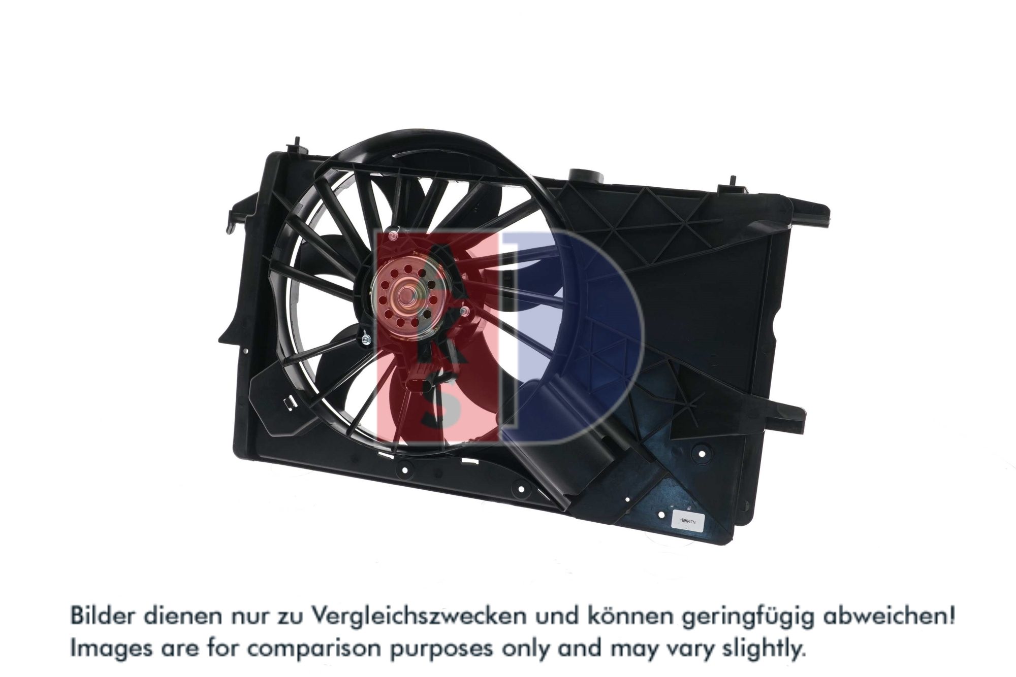 AKS DASIS Ventilator, motorkøling 158047n for OPEL