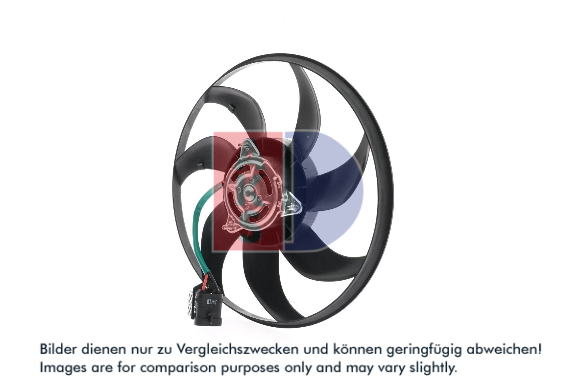AKS DASIS Ventilator, motorkøling 158078n for OPEL