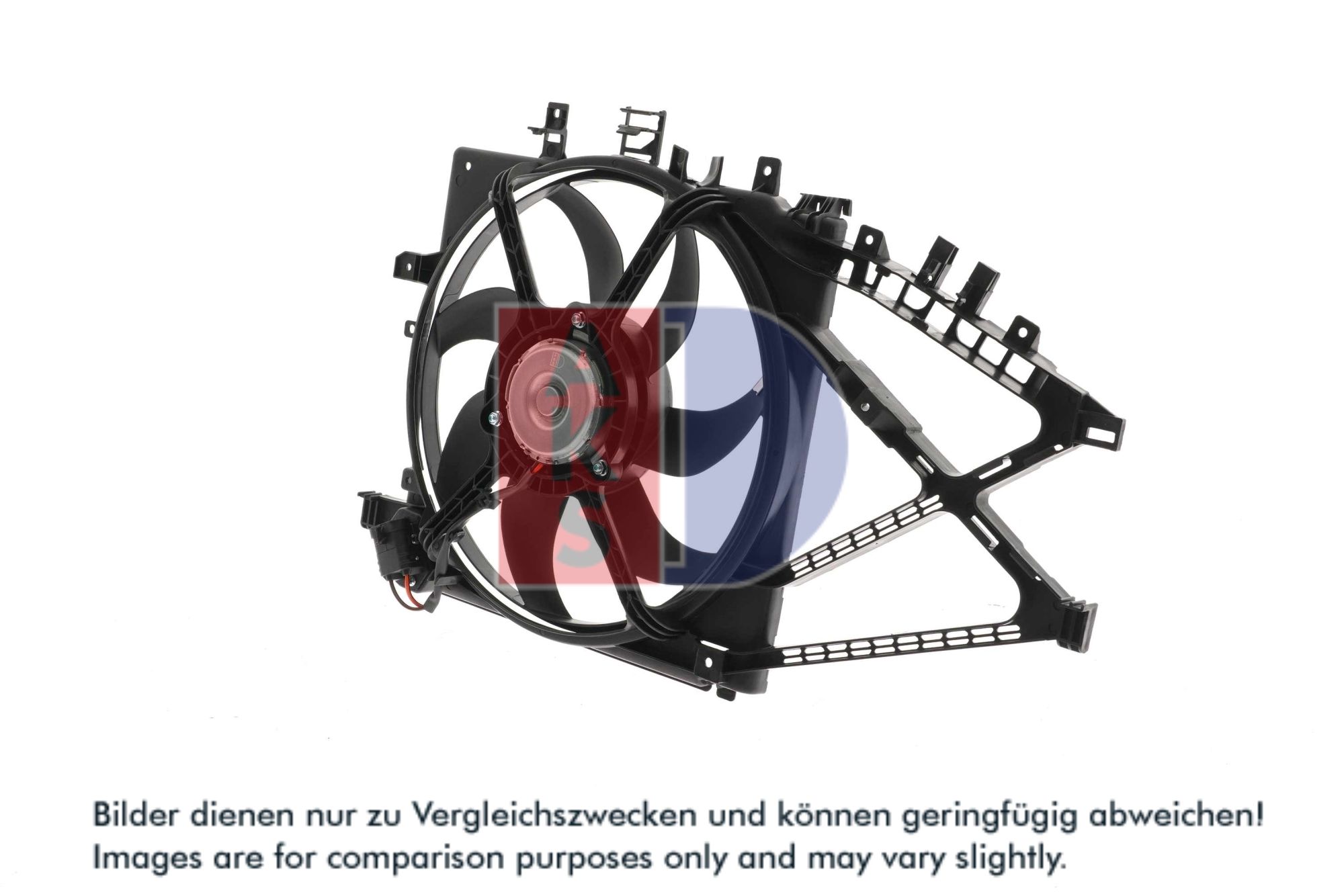 AKS DASIS Ventilator, motorkøling 158086n for OPEL