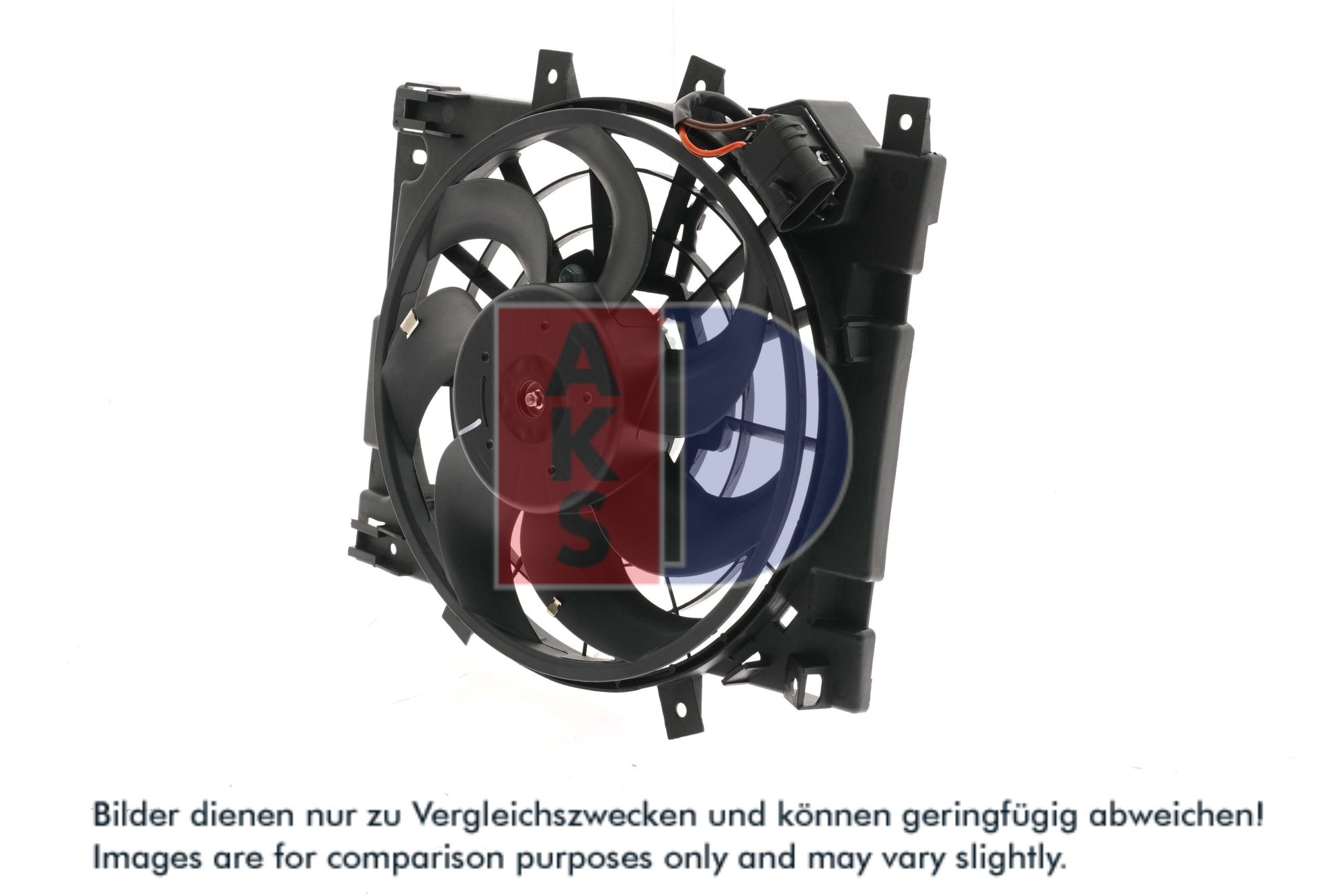 AKS DASIS Ventilator, motorkøling 158087n for OPEL