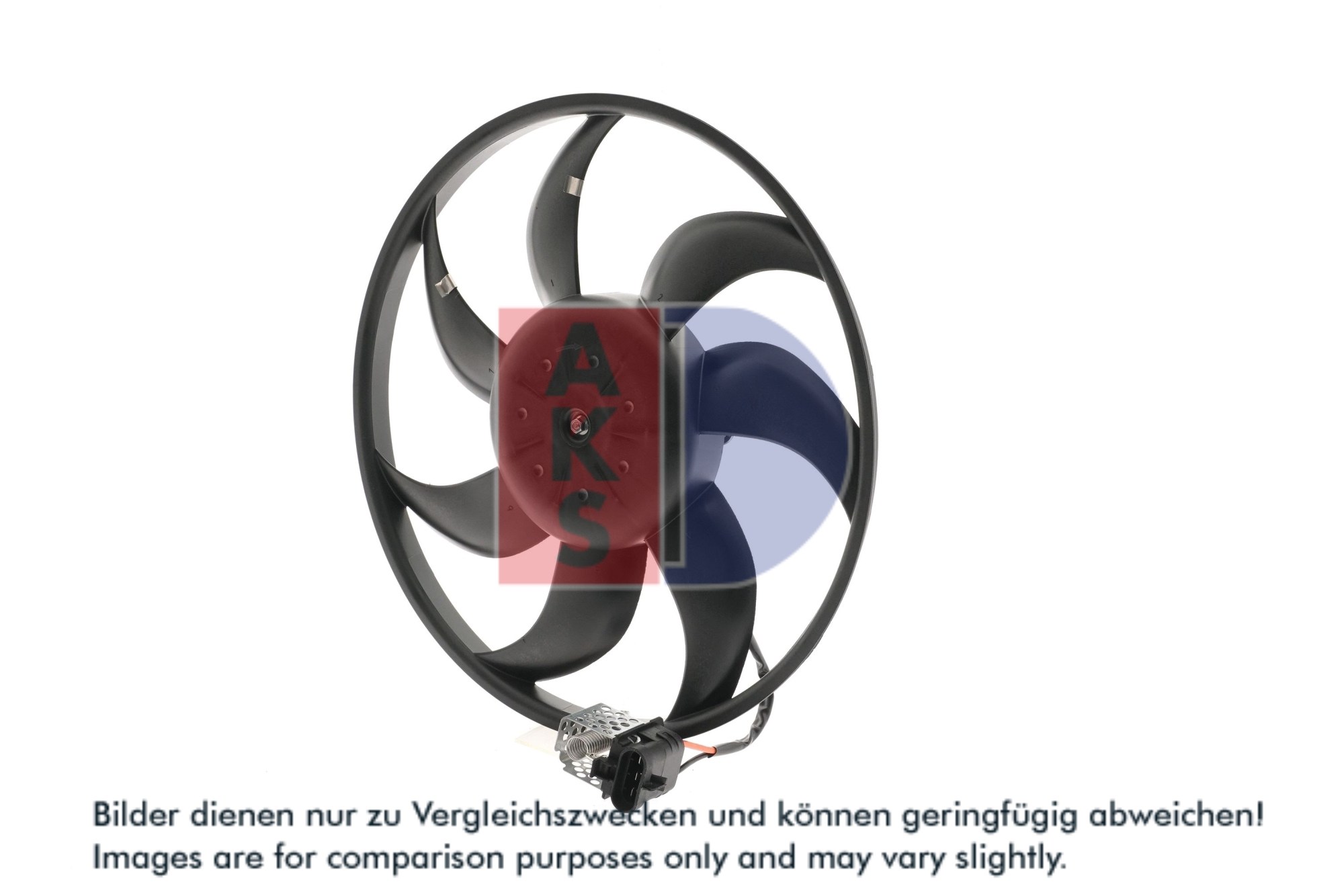AKS DASIS Ventilator, motorkøling 158111n for OPEL