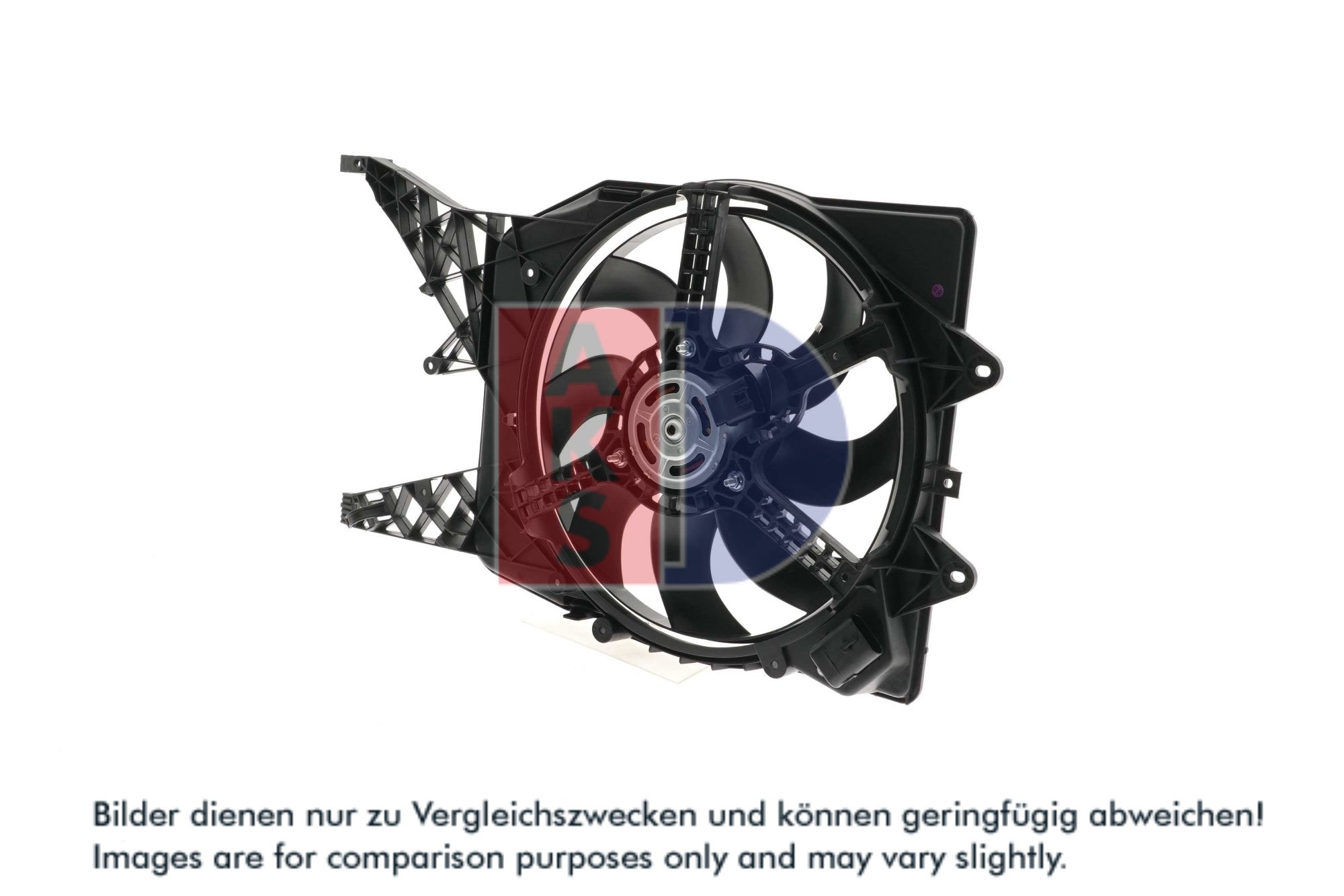 AKS DASIS Ventilator, motorkøling 158122n for OPEL