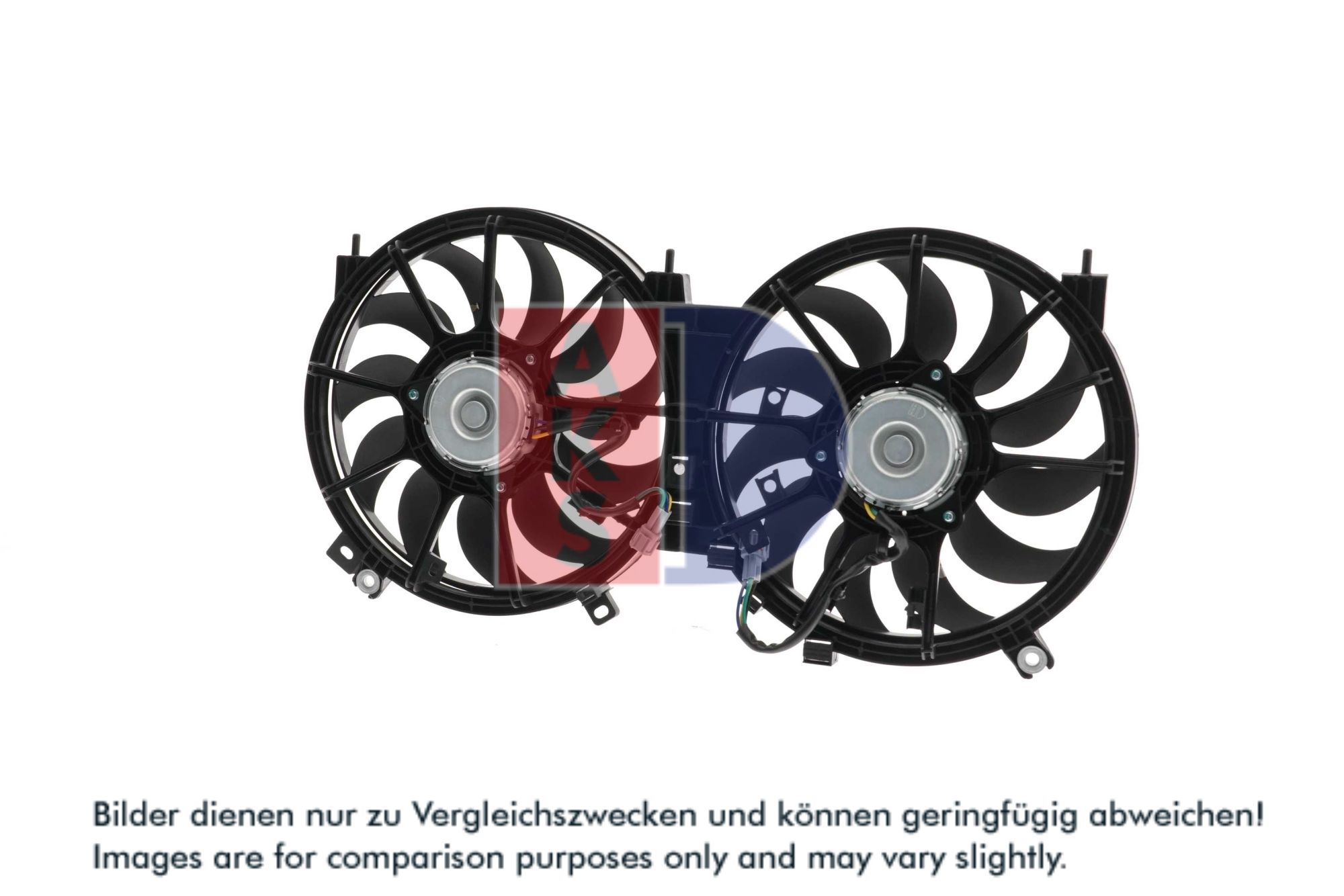 AKS DASIS Ventilator, motorkøling 078098n for NISSAN