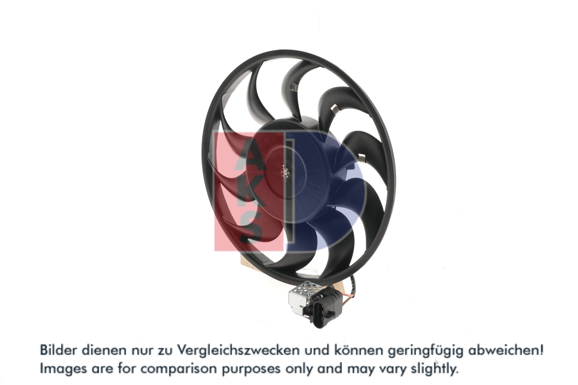 AKS DASIS Ventilator, motorkøling 158137n for OPEL
