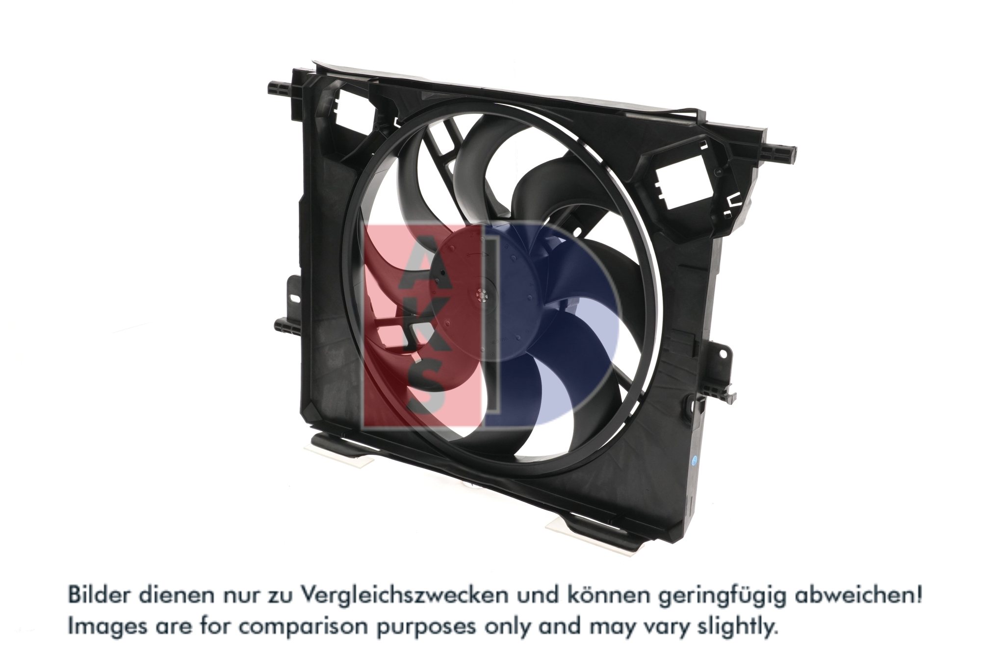 AKS DASIS Ventilator, motorkøling 188097n for RENAULT SMART