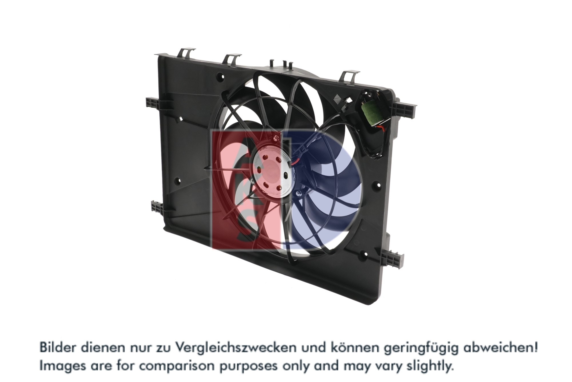 AKS DASIS Ventilator, motorkøling 158059n for OPEL