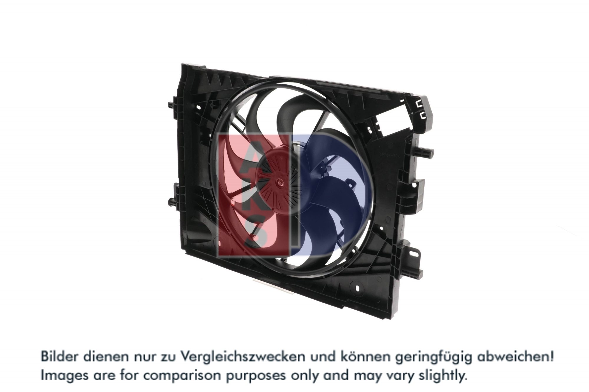 AKS DASIS Ventilator, motorkøling 188116n for DACIA