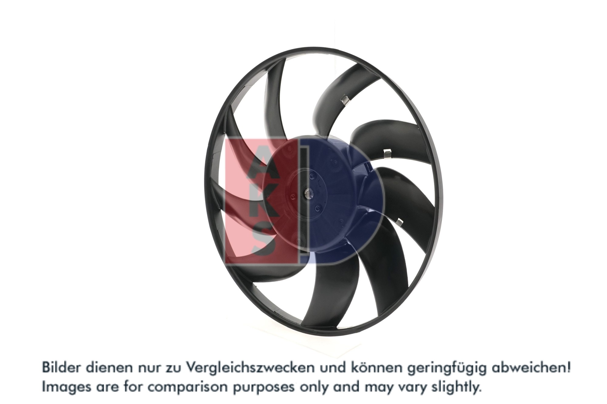 AKS DASIS Ventilator, motorkøling 158167n for OPEL