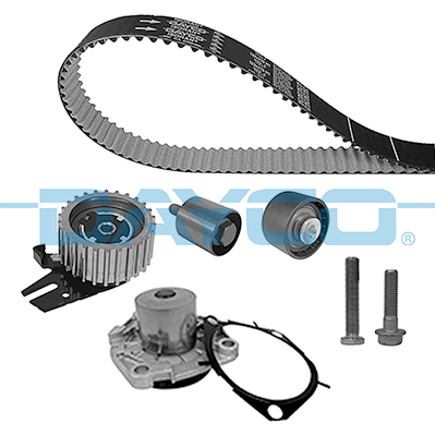 DAYCO Vandpumpe + tandremssæt KTBWP11910 for ALFA ROMEO