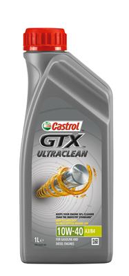 Castrol Motorolie 10W-40 GTX Ultraclean A3/B4 [1 L], CASTROL