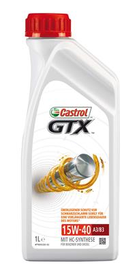 Castrol Motorolie 15W-40 GTX A3/B3 [1 L], CASTROL