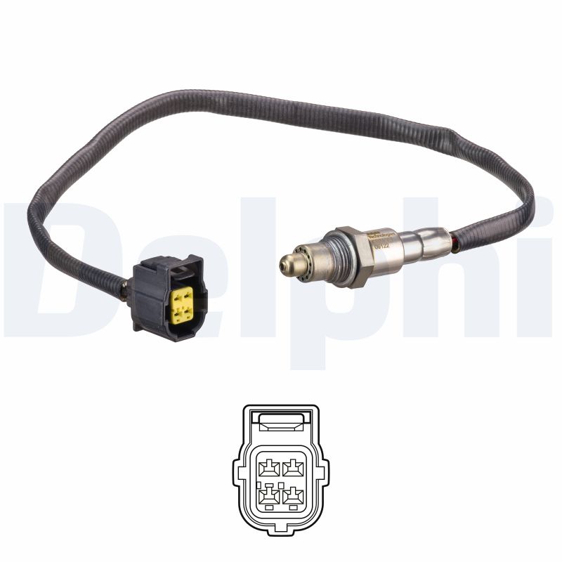DELPHI Lambdasonde es2120212b1 for MERCEDES-BENZ