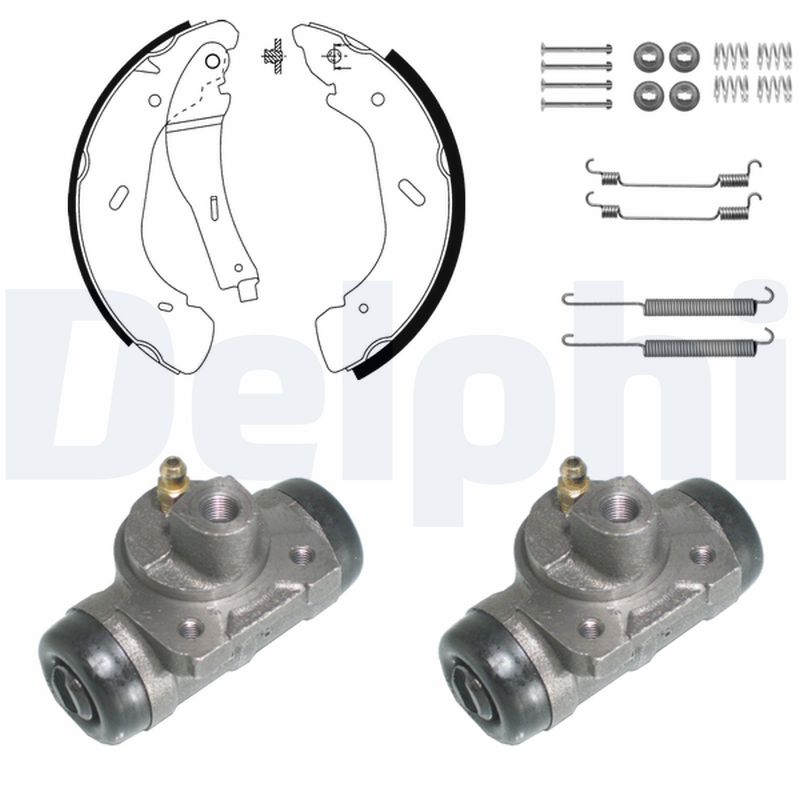 DELPHI Bremsebakkesæt kp1082 for FORD