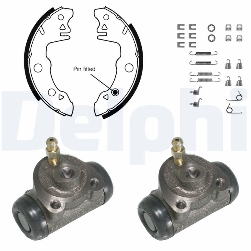 DELPHI Bremsebakkesæt kp643 for CITROËN
