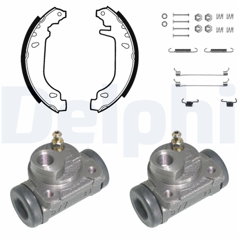 DELPHI Bremsebakkesæt kp829 for RENAULT