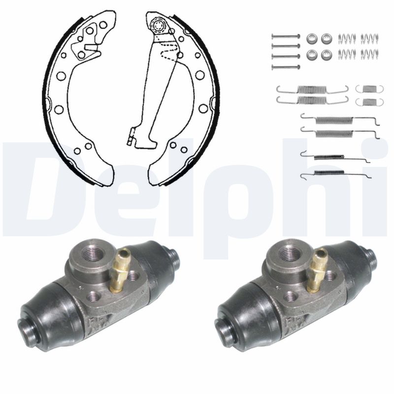 DELPHI Bremsebakkesæt kp850 for VW