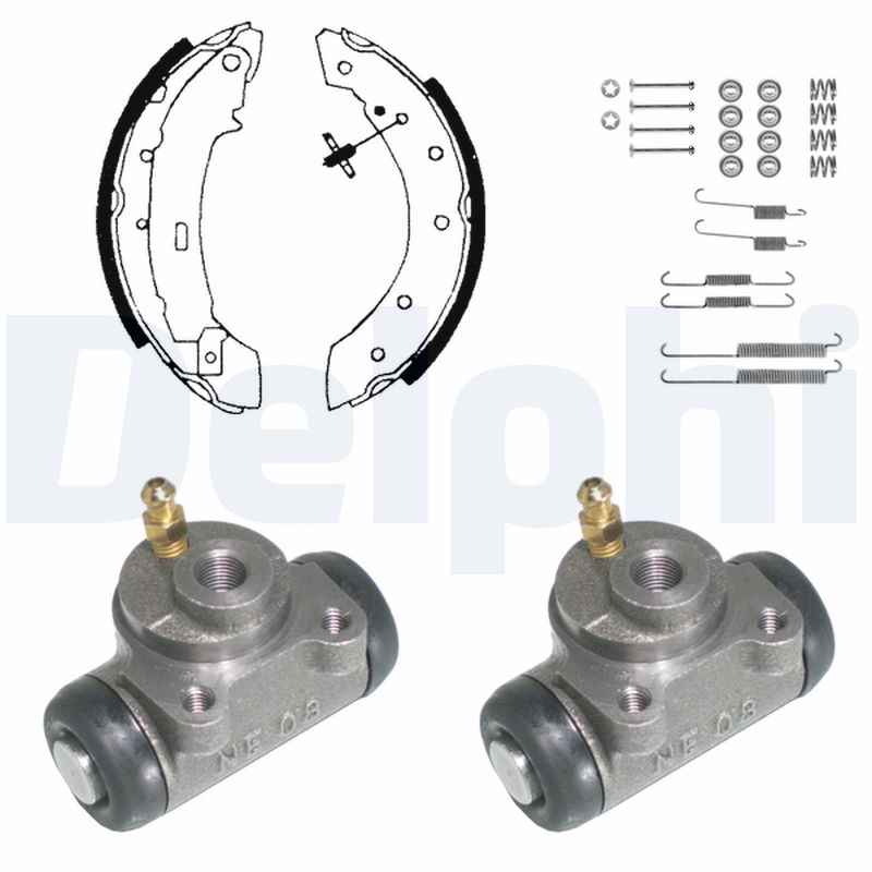 DELPHI Bremsebakkesæt kp874 for RENAULT