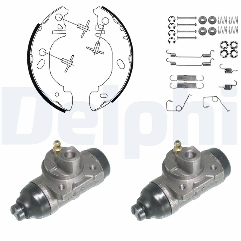 DELPHI Bremsebakkesæt kp957 for FORD