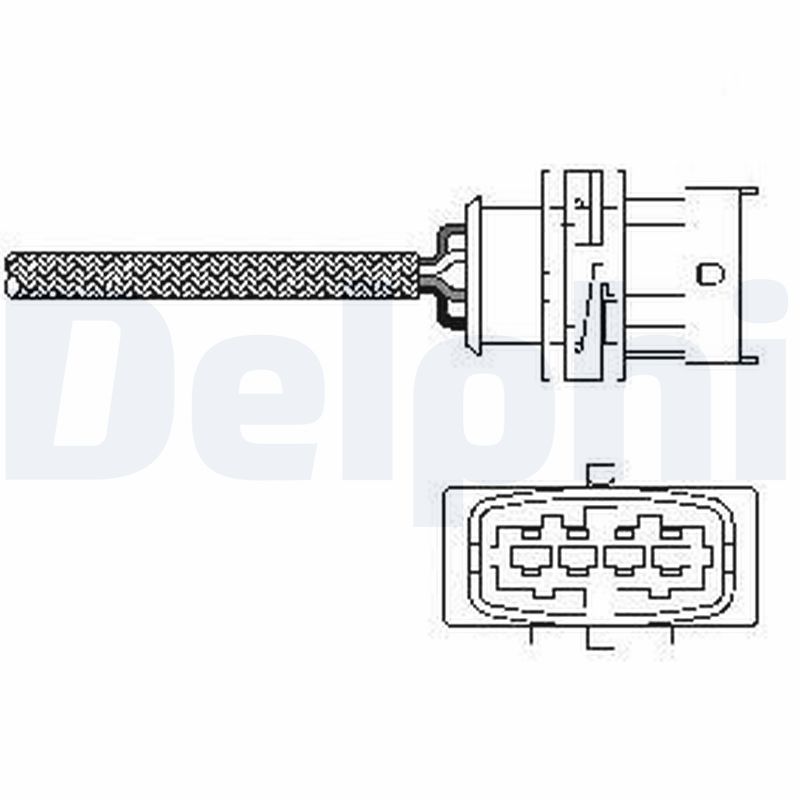 DELPHI Lambdasonde es1078912b1 for GENERAL MOTORS VAUXHALL