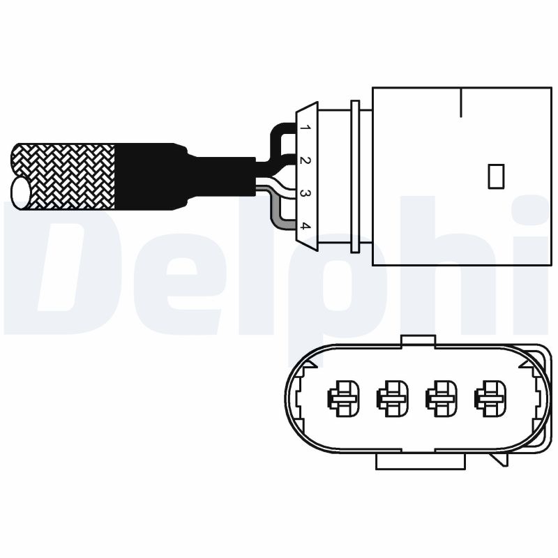 DELPHI Lambdasonde es1097812b1 for VW