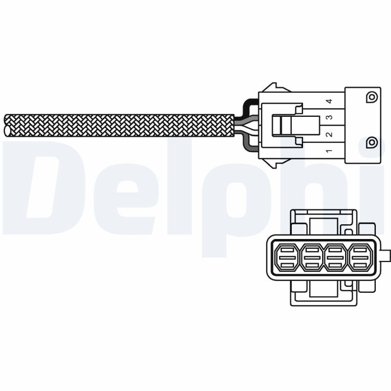 DELPHI Lambdasonde es2030912b1 for PEUGEOT LANCIA