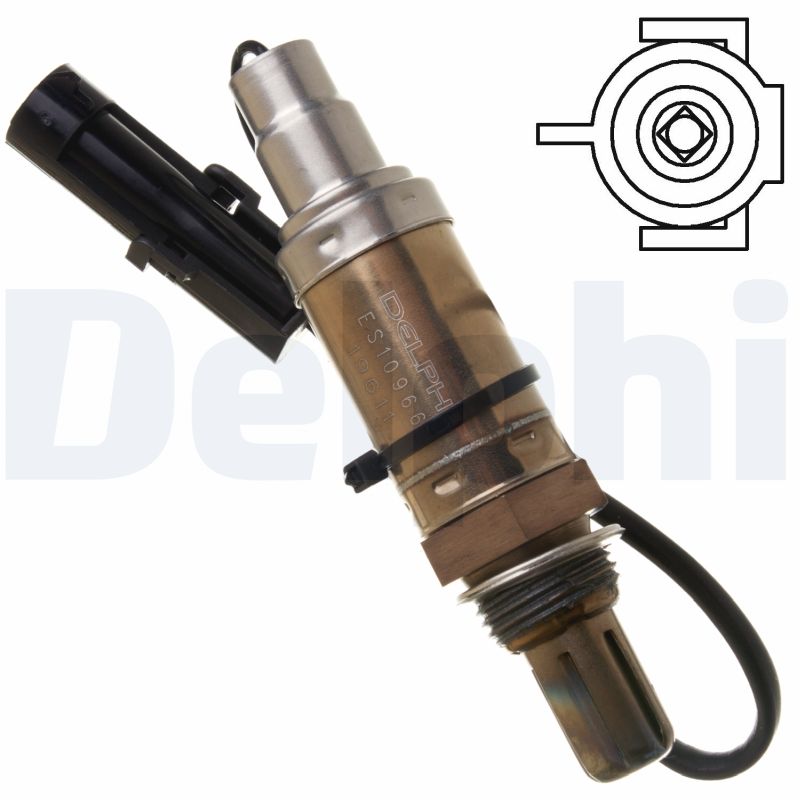 DELPHI Lambdasonde es1096612b1 for OPEL VOLVO GENERAL MOTORS VAUXHALL DAEWOO CHRYSLER SUZUKI AMERICANMOTORS(FORD) ISUZU ALFA ROMEO