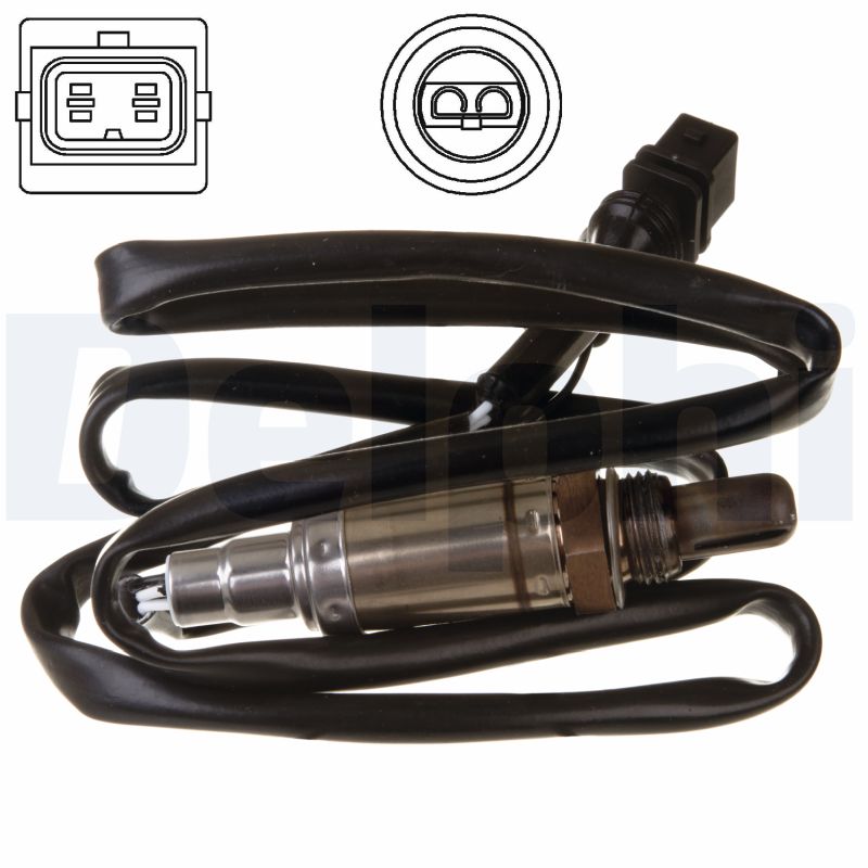 DELPHI Lambdasonde es1024212b1 for VOLVO FIAT LANCIA SAAB ALFA ROMEO VW VAG JAGUAR AUDI