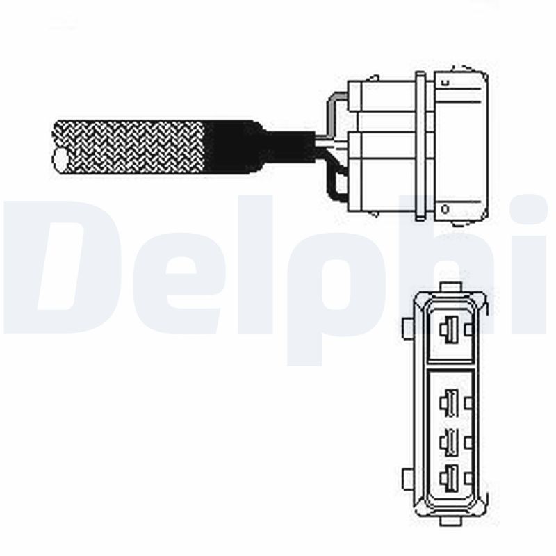 DELPHI Lambdasonde es1033312b1 for VW SKODA