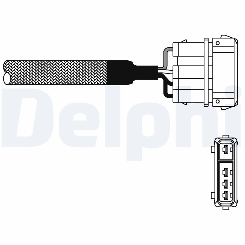 DELPHI Lambdasonde es1097612b1 for SKODA
