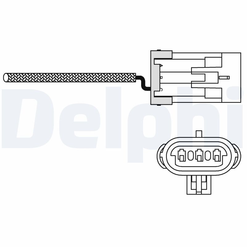 DELPHI Lambdasonde es1098812b1 for GENERAL MOTORS VAUXHALL