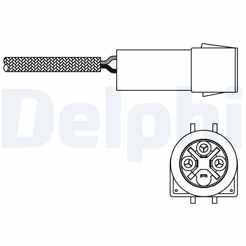 DELPHI Lambdasonde es1099312b1 for FORD HONDA