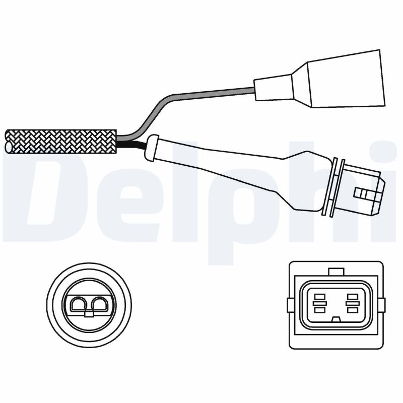 DELPHI Lambdasonde es1100012b1 for PEUGEOT VOLVO LANCIA AUDI VW RENAULT SEAT