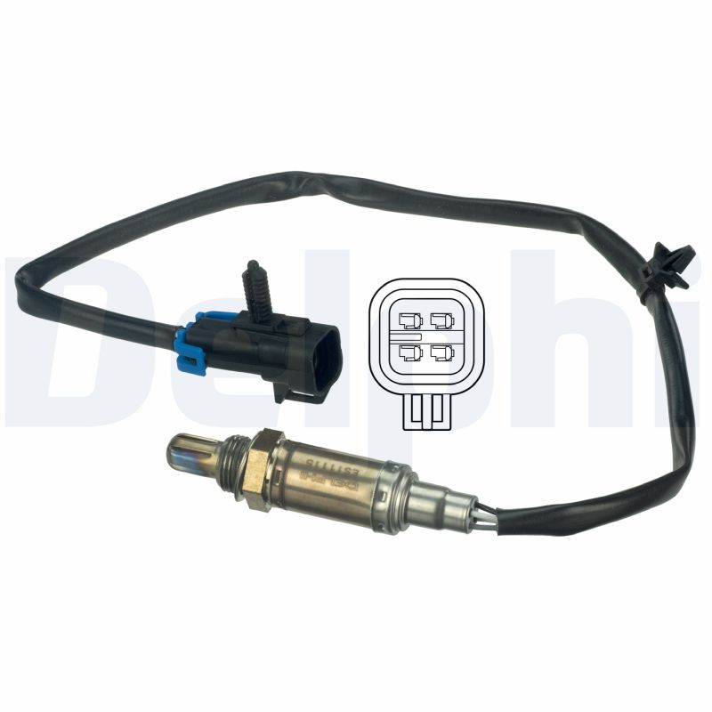DELPHI Lambdasonde es1111512b1 for VAUXHALL GENERAL MOTORS