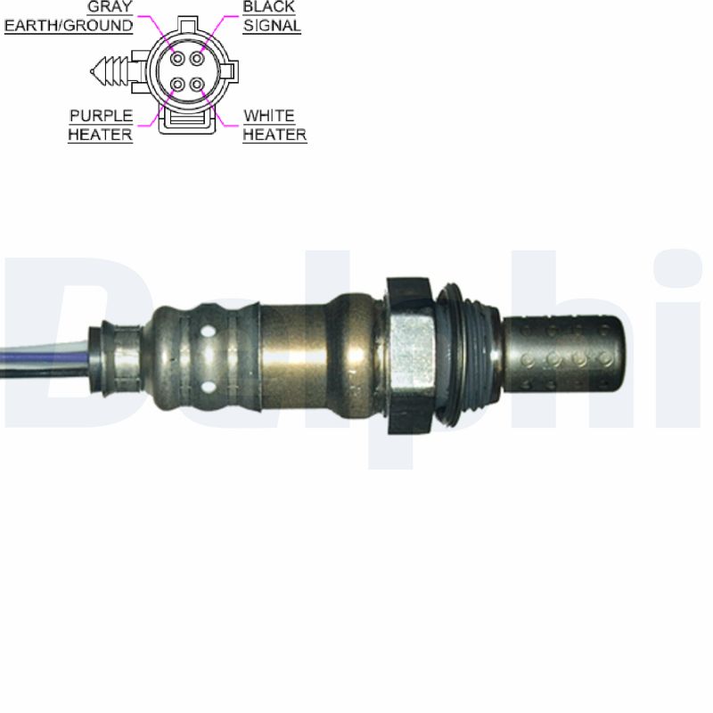 DELPHI Lambdasonde es2004412b1 for CHRYSLER DODGE JEEP