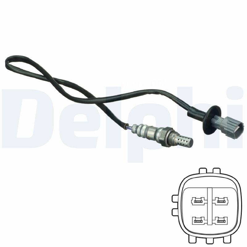 DELPHI Lambdasonde es2022412b1 for TOYOTA LEXUS