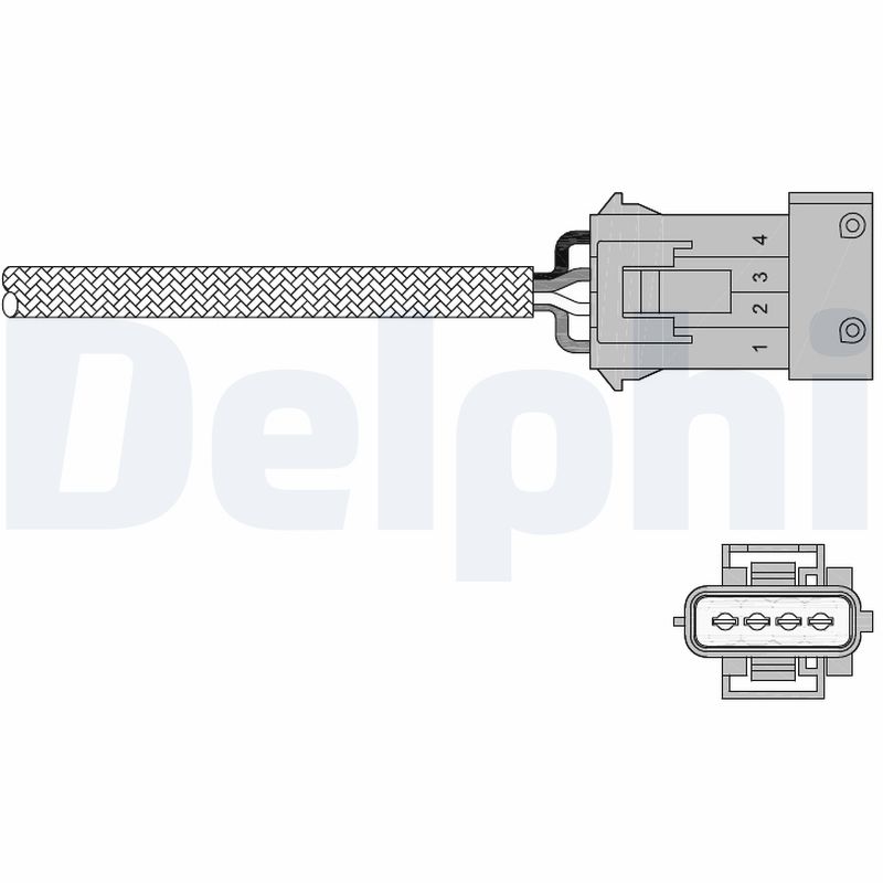 DELPHI Lambdasonde es2025812b1 for PEUGEOT CITROËN