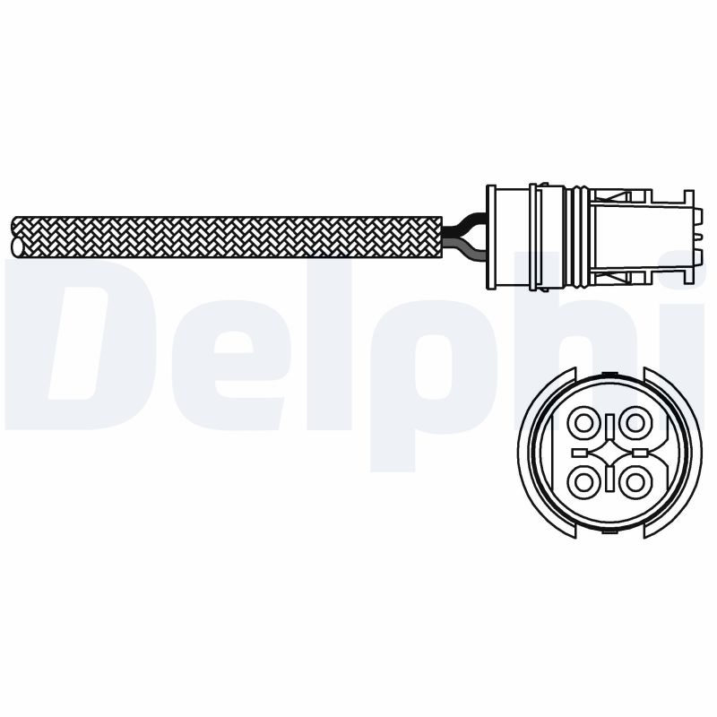 DELPHI Lambdasonde es2027412b1 for MERCEDES-BENZ