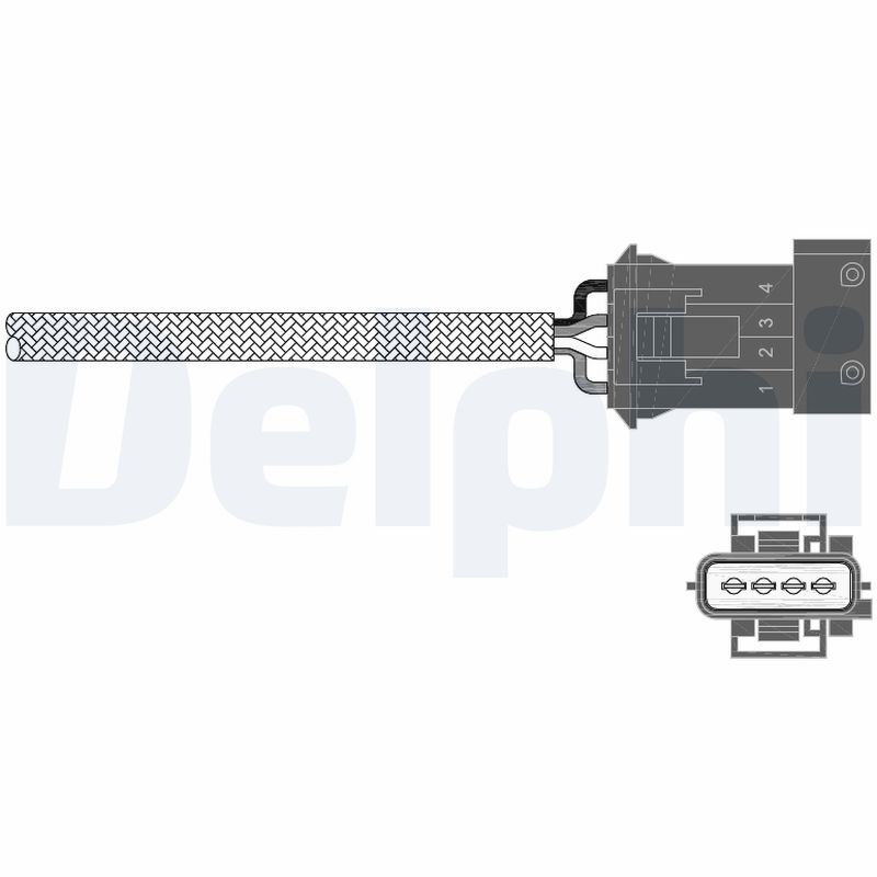 DELPHI Lambdasonde es2034112b1 for VOLVO