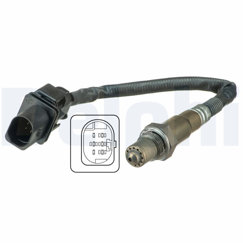 DELPHI Lambdasonde es2054012b1 for PEUGEOT DS MINI