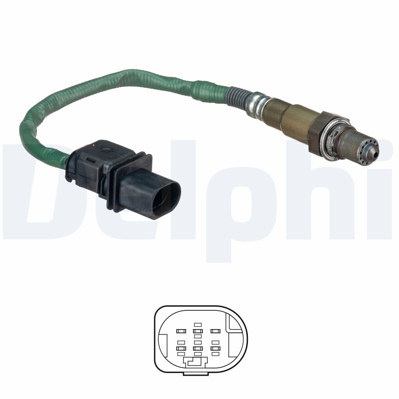 DELPHI Lambdasonde es2055112b1 for MERCEDES-BENZ