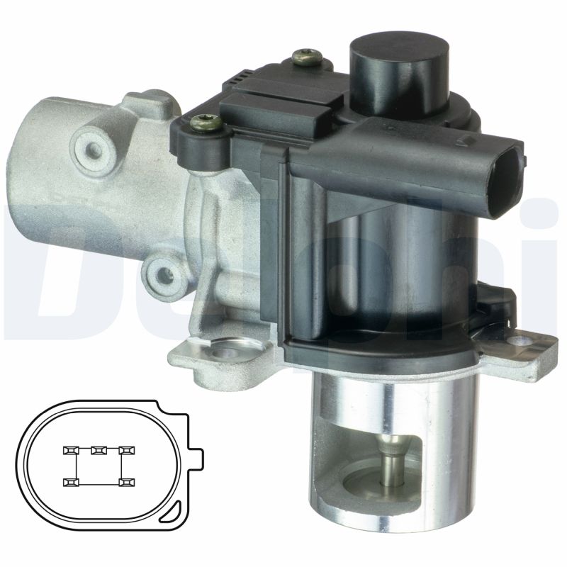 DELPHI EGR-ventil eg1042512b1 for NISSAN DACIA