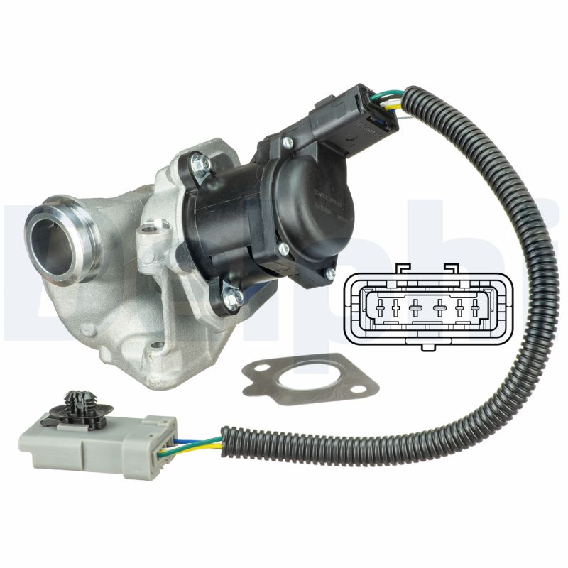 DELPHI EGR-ventil eg1043412b1 for FORD