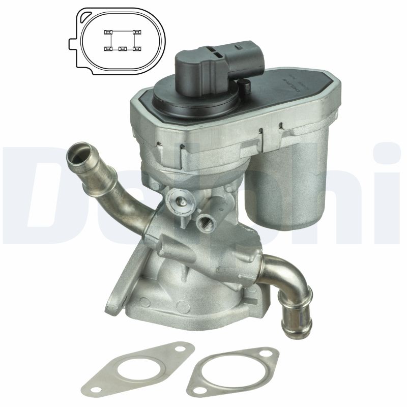 DELPHI EGR-ventil eg1043612b1 for FORD
