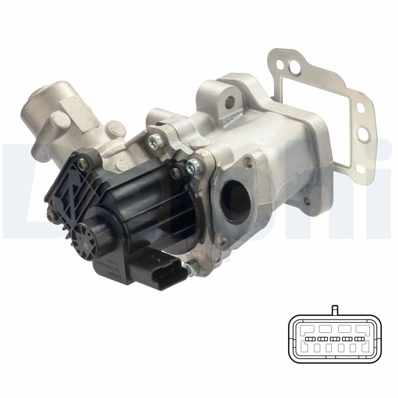 DELPHI EGR-ventil eg1043712b1 for FORD PEUGEOT LANCIA LAND ROVER