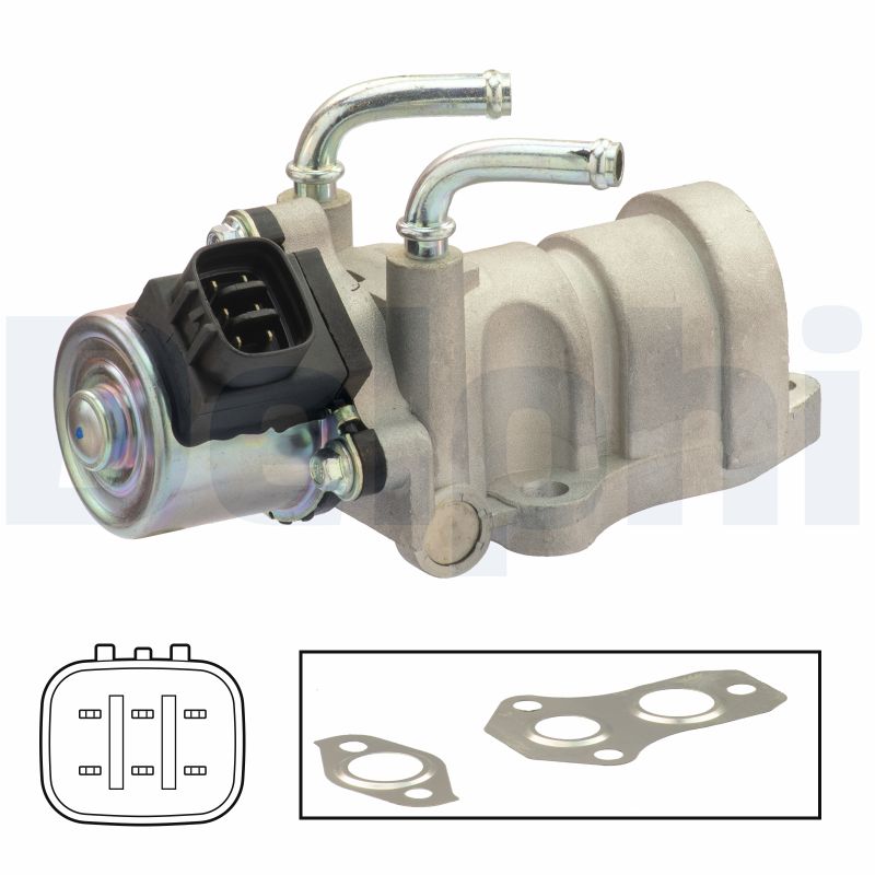 DELPHI EGR-ventil eg1043912b1 for TOYOTA