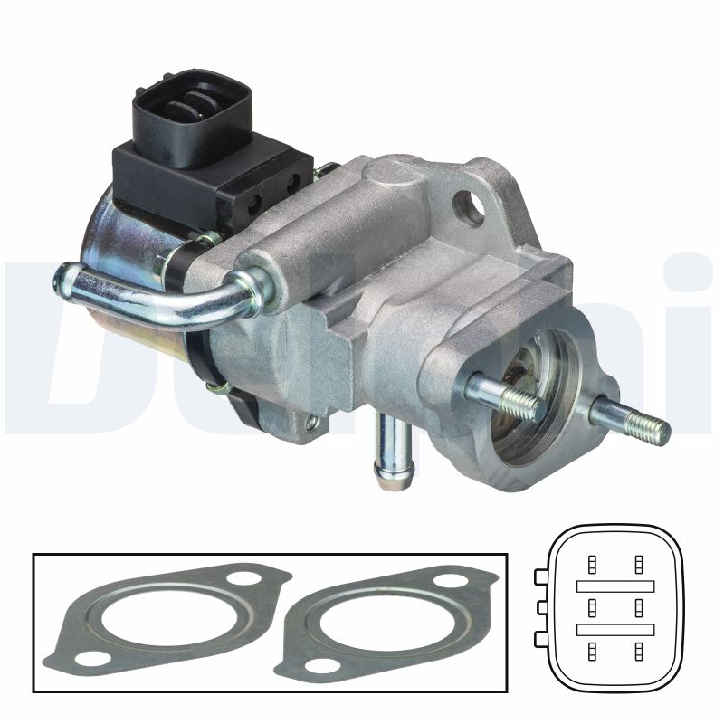 DELPHI EGR-ventil eg1044112b1 for TOYOTA