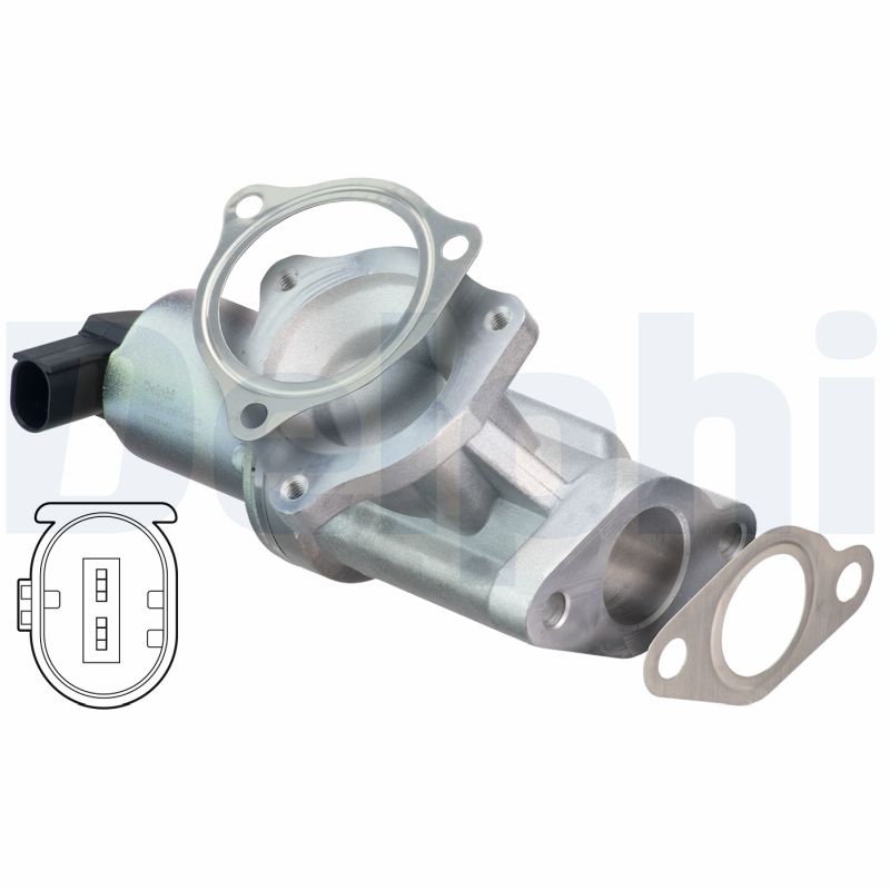 DELPHI EGR-ventil eg1044212b1 for KIA