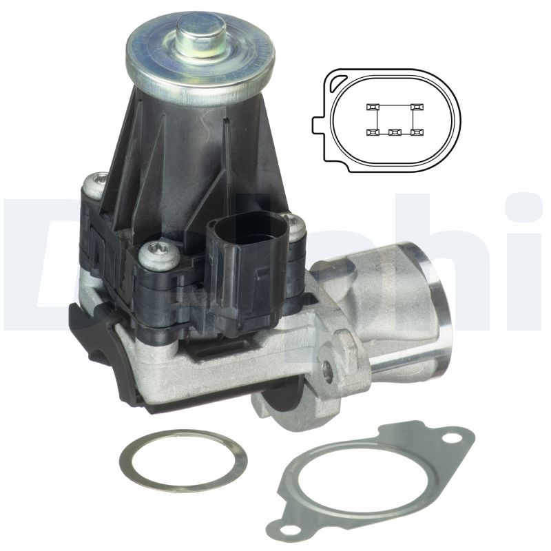 DELPHI EGR-ventil eg1044312b1 for GENERAL MOTORS OPEL ALFA ROMEO LANCIA