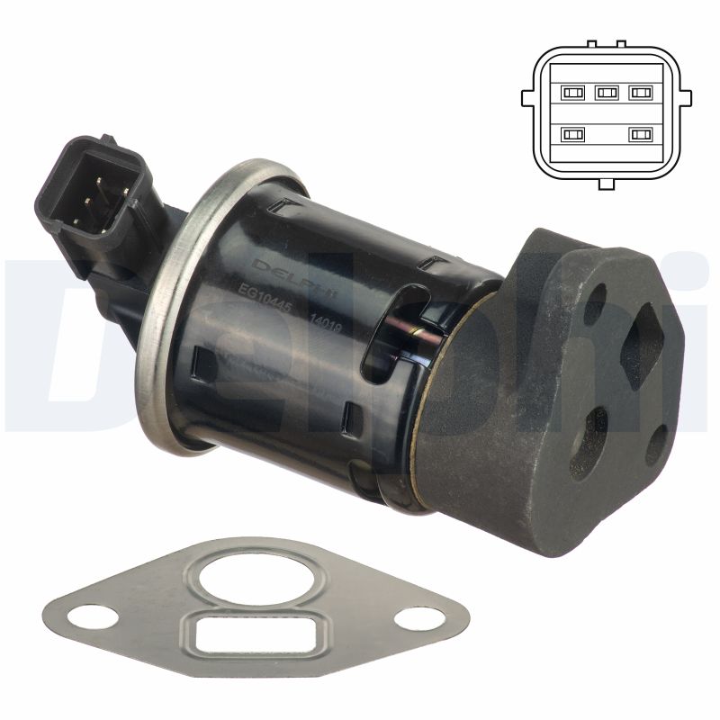 DELPHI EGR-ventil eg1044512b1 for DAEWOO