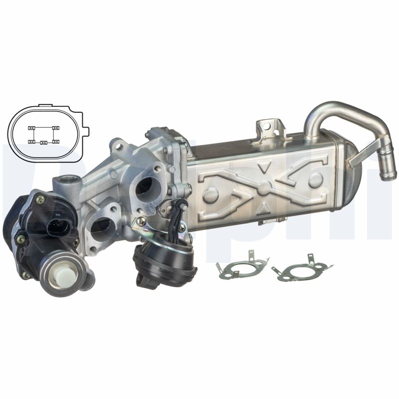 DELPHI EGR-ventil eg1047212b1 for VW AUDI